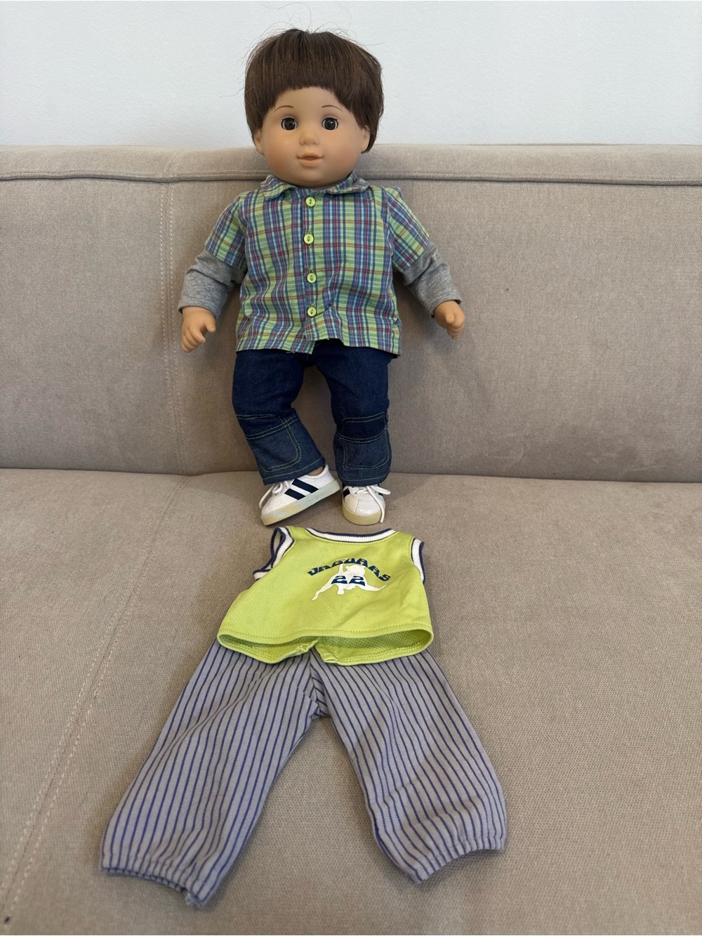 American Girl doll Just Like Me - Boys Doll With basketball outfit